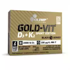 Olimp Omega 3 D3 K2 Sport Edition 60 kapsułek Artykuły Spożywcze