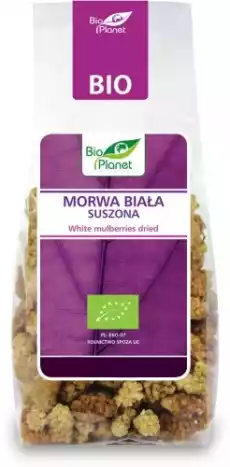 MORWA BIAŁA SUSZONA BIO 100 g BIO PLANET Artykuły Spożywcze Bakalie i suszone owoce