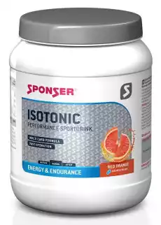 napój sponser isotonic owoce cytrusowe puszka 1000g Sport i rekreacja Odżywki i suplementy