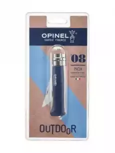 Opinel Nóż Colorama Dark Blue 08 blister Broń i militaria Noże i przybory Noże