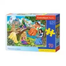 Puzzle 70 el Princesses in Garden Castorland Dla dziecka Zabawki Puzzle