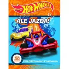 Hot Wheels Ale jazda Kolorowanki i zadania Książki Dla dzieci