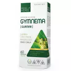 Gymnema Gurmar 400 mg 60 Kapsułek Medica Herbs Artykuły Spożywcze