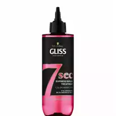 Schwarzkopf Gliss 7sec Express Repair Treatment Color Perfector ekspresowa kuracja do włosów farbowanych i rozjaśnianych 200ml Zdrowie i uroda Kosmetyki i akcesoria Pielęgnacja i stylizacja włosów