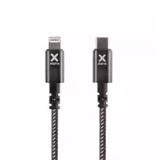 XTORM Kabel USBC Lightning MFI 1m czarny Fotografia Zasilanie