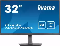 IIYAMA Monitor 32 cale XUB3294QSUB1 VAWQHDHDMIDPHAS150mmUSB302x2W Komputery Monitory Monitory LCD