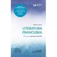 Literatura francuska Krótkie Wprowadzenie 10 Książki Nauki humanistyczne