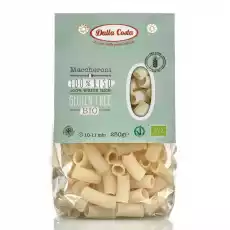 Makaron z Ryżu Białego Maccheroni Bezglutenowy Bio 250 g Dalla Costa Artykuły Spożywcze