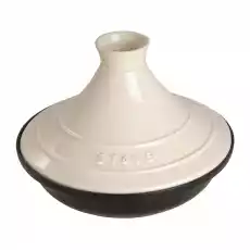 Naczynie Do Tajine 28 Cm BeżowoCzarny Staub Wyprzedaże