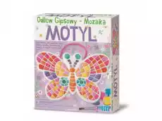 MOTYL MOZAIKA gipsowy odlew Dla dziecka Zabawki Kąciki zabaw