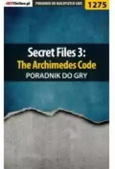 Secret Files 3 The Archimedes Code poradnik do gry Książki Ebooki