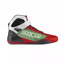 Buty kartingowe Sparco Omega KB6 czerwonozielone homologacja CIK Motoryzacja Sporty Motorowe Odzież Rajdowa