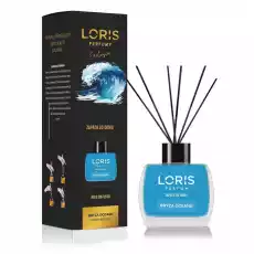 LORIS Reed Diffuser dyfuzor zapachowy z patyczkami Bryza Oceanu 120ml Dom i ogród Wyposażenie wnętrz Świece i aromaterapia