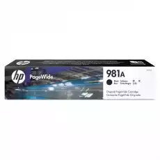 HP oryginalny ink J3M71A No981A black 6000s 106ml HP PageWide Enterprise Color 556 MFP 586 Komputery Drukarki i skanery Akcesoria do drukarek i skanerów