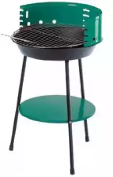 Grill okrągły z rożnem 41cm SUP617 Dom i ogród Ogród