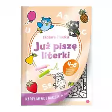 Już piszę literki Książki Dla dzieci