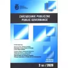 Zarządzanie Publiczne 2 52 2020 Książki Czasopisma