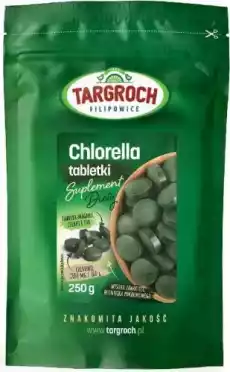 Chlorella 250mg 250g 1000 tabletek Targroch Artykuły Spożywcze Produkty dietetyczne Suplementy