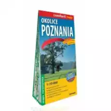 comfortmap Mapa turystyczna Okolice Poznania 175 000 Książki Literatura podróżnicza