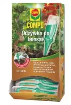 COMPO Odżywka do bonsai aplikator 50x30ml Dom i ogród Ogród Nawozy do roślin i kwiatów