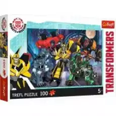 Puzzle 100 el Drużyna Autobotów Transformers Trefl Dla dziecka Zabawki Puzzle