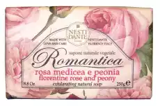 Nesti Dante Romantica mydło toaletowe Róża Peonia 250g Zdrowie i uroda Kosmetyki i akcesoria Pielęgnacja dłoni