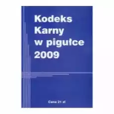 Kodeks Karny W Pigułce Książki Prawo akty prawne