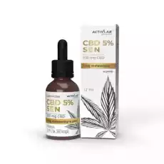 CBD 5 Sen z melatoniną krople 12ml Zdrowie i uroda Zdrowie FarmaceutykiLeki