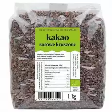 Kakao Surowe Kruszone Bio 1 kg BATOM Artykuły Spożywcze