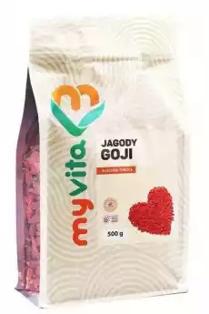 MyVita jagody goji owoce suszone 500 g Zdrowie i uroda