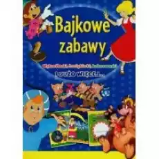 Bajkowe Zabawy Wykreślanki Łamigłówki Kolorowanki I Dużo Więcej Książki Dla dzieci