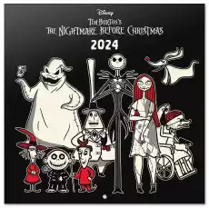 Kalendarz ścienny The Nightmare Before Christmas Miasteczko Halloween 2024 Gadżety