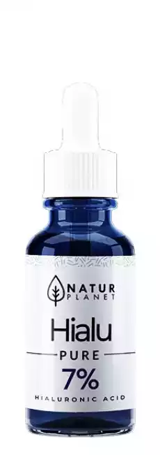 NaturPlanet HialuPure Forte 7 serum z kwasem hialuronowym 10ml Zdrowie i uroda Kosmetyki i akcesoria Pielęgnacja twarzy Serum do twarzy