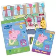 Peppa Pig Zgrana paczka Działaj z Peppą Książki Dla dzieci