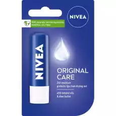 Nivea Orginal Care pielęgnująca pomadka do ust 48g Zdrowie i uroda Kosmetyki i akcesoria Pielęgnacja twarzy Pielęgnacja ust