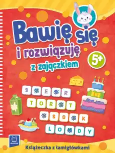 Bawię się i rozwiązuję z zajączkiem 5 Książki Dla dzieci Edukacyjne