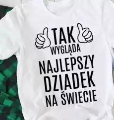 koszulka tak wygląda najlepszy dziadek na świecie Odzież obuwie dodatki Odzież męska Koszulki męskie