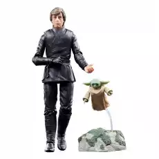 Zestaw 2 figurek Star Wars The Book of Boba Fett Black Series Luke Skywalker i Grogu Dom i ogród Wyposażenie wnętrz Dekoracja Figurki dekoracyjne Figurki kolekcjonerskie