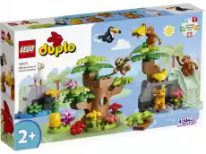 LEGO 10973 DUPLO Dzikie zwierzęta Ameryki Południowej Dla dziecka Zabawki Klocki