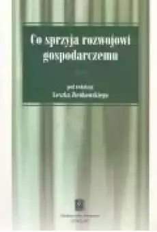 Co sprzyja rozwojowi gospodarczemu Książki Biznes i Ekonomia