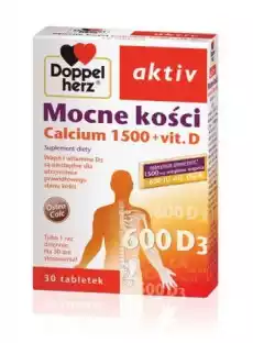 DOPPELHERZ Aktiv Mocne Kości x 30 tabletek Zdrowie i uroda Zdrowie Leki