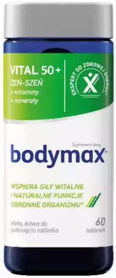 Bodymax Vital 50 x 60 tabletek Zdrowie i uroda Zdrowie Witaminy minerały suplementy diety