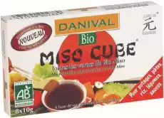 MISO KOSTKI BIO 8x10 g DANIVAL Artykuły Spożywcze Przyprawy