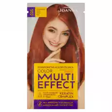 Joanna Multi Effect color Szamponetka koloryzująca płomienny rudy 015 35 g Zdrowie i uroda Kosmetyki i akcesoria Pielęgnacja i stylizacja włosów Farby i szampony koloryzujące