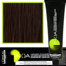 Loreal Inoa farba do włosów głęboki i trwały kolor dodatkowa ochrona włosa 60 ml 435 Brąz Złocisto Mahoniowy Zdrowie i uroda Kosmetyki i akcesoria Pielęgnacja i stylizacja włosów Farby i szampony koloryzujące