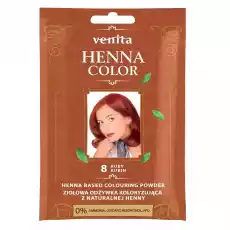 Henna Color ziołowa odżywka koloryzująca z naturalnej henny 8 Rubin Zdrowie i uroda Kosmetyki i akcesoria Pielęgnacja i stylizacja włosów Farby i szampony koloryzujące