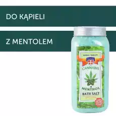 Sól konopna do kąpieli z mentolem Palacio 900g Zdrowie i uroda Kosmetyki i akcesoria