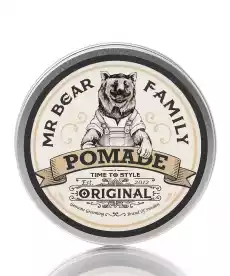 Pomada do włosów Original Mr Bear Family 100ml Zdrowie i uroda Kosmetyki i akcesoria Kosmetyki dla mężczyzn Męskie kosmetyki do pielęgnacji włosów