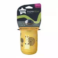 Tommee Tippee Superstar kubek łyczek 12m Żółty 390ml Dla dziecka Akcesoria dla dzieci