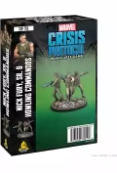 Marvel Crisis Protocol Nick Fury Sr the Howling Commandos Gry Gry planszowe